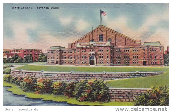 State Armory Hartford Connecticut 1943 - Hartford