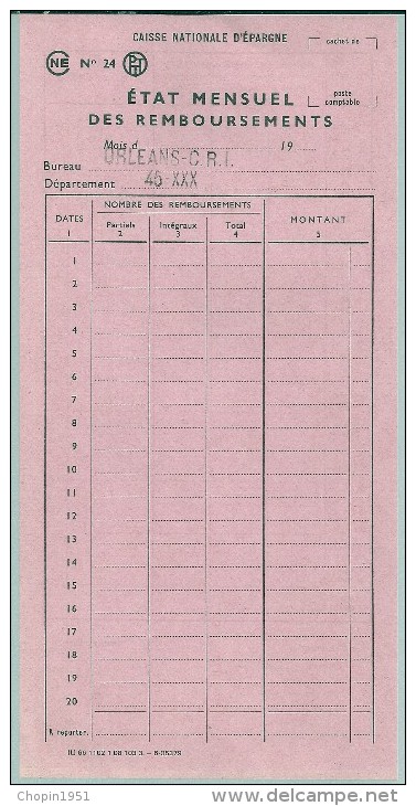 COURS D´INSTRUCTION   -  CNE :  FORMULAIRE N° 24 - Cours D'Instruction