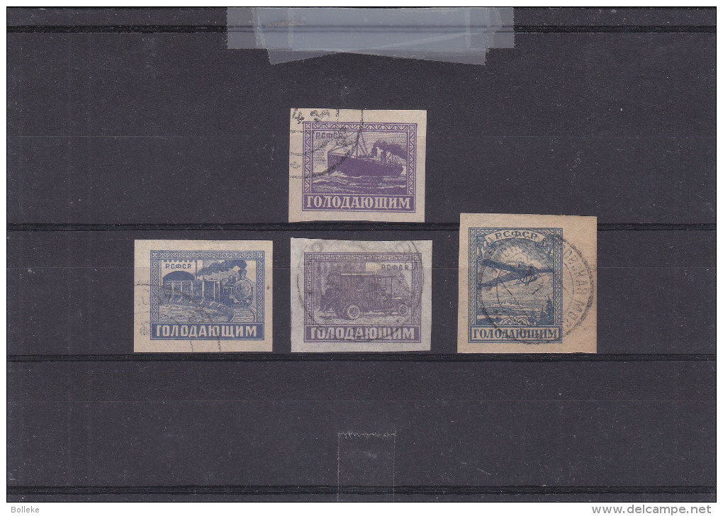 Bateaux - Trains - Avions - Voitures - Russie - Yvert 185 / 88 Oblitérés - Valeur 23,50 Euros - Oblitérés