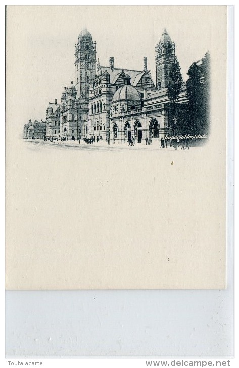 POST CARD ENGLAND LONDON IMPERIAL INSTITUTE - London Suburbs