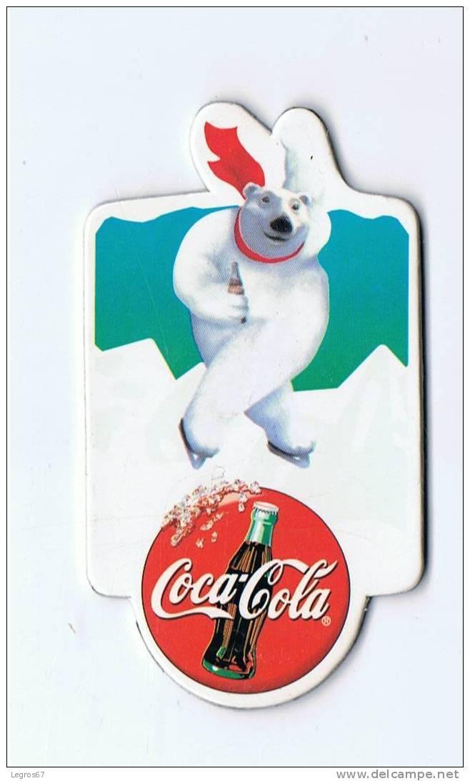 MAGNET COCA COLA - PATIN A GLACE - Magnets