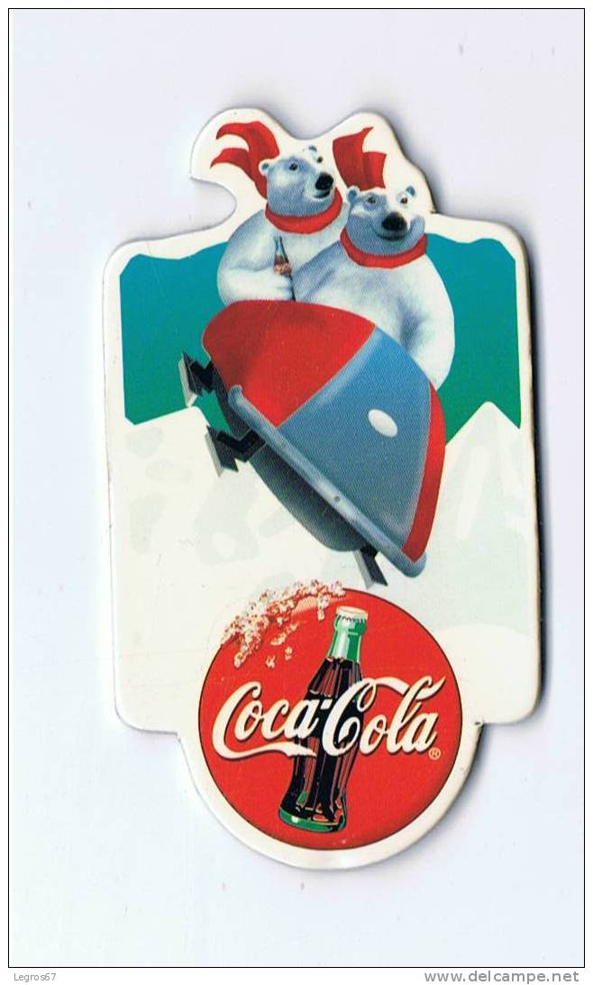 MAGNET COCA COLA - BOBSLEIGH - Magnete