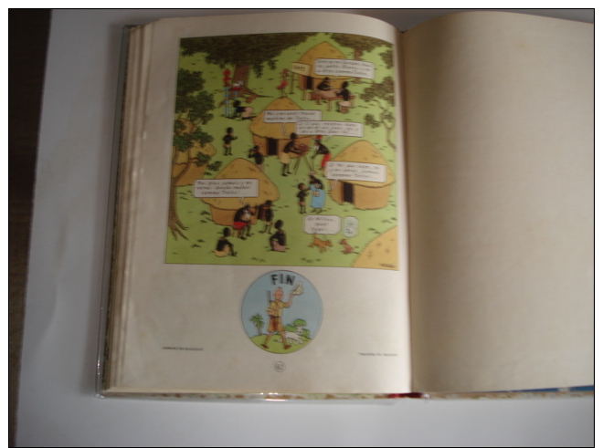 Bd Originale " Tintin Au Congo " 1947..livre En Bon Etat General Voir Scans Et Details - Tintin