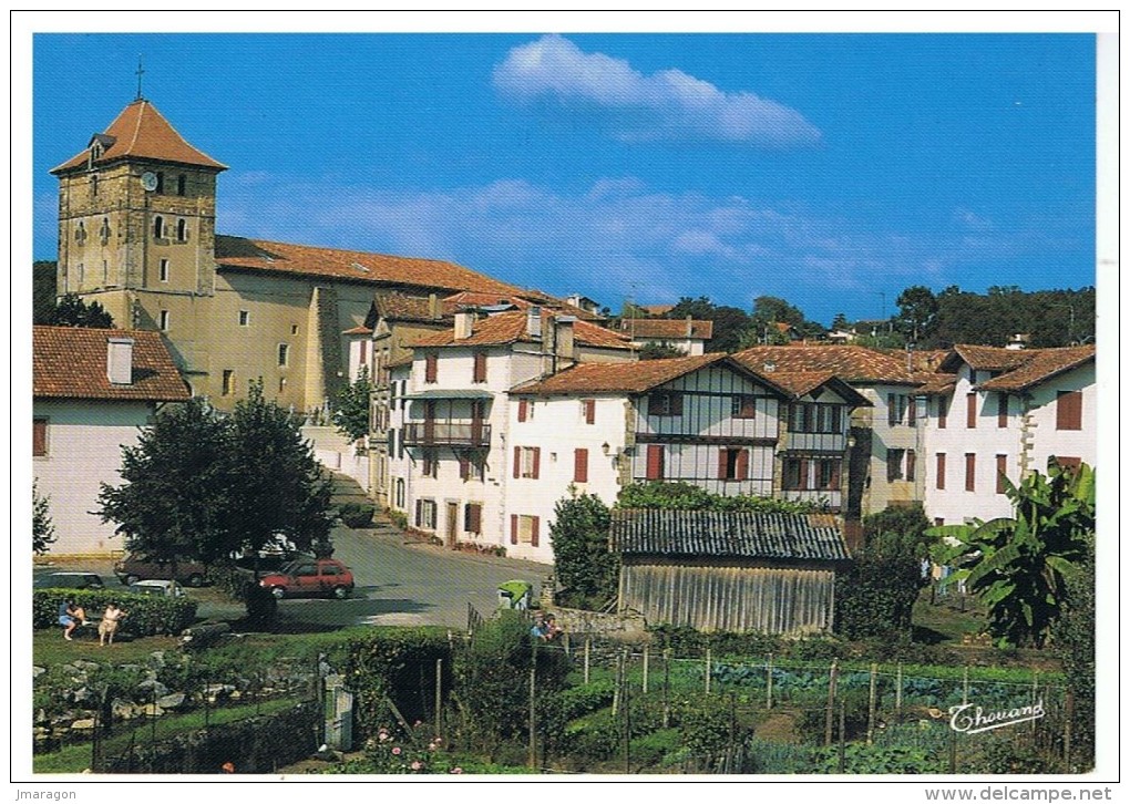 ESPELETTE - Le Village Et L'Eglise - Thouand 1229 - Non écrite - Comme Neuve - Espelette