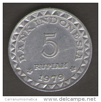 INDONESIA 5 RUPIAH 1979 - Indonesia