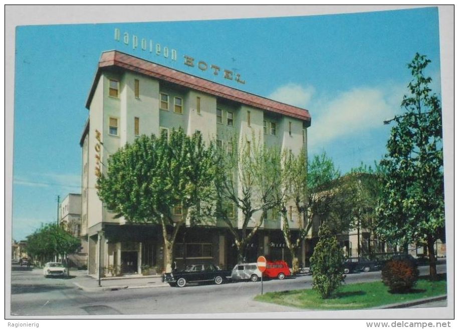 RIMINI - Hotel Napoleon - 1967 - Auto - Rimini