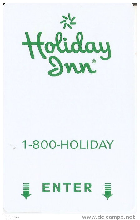 TARJETA DE HOTEL HOLIDAY INN   (KEY CARD-LLAVE) - Cartas De Hotels