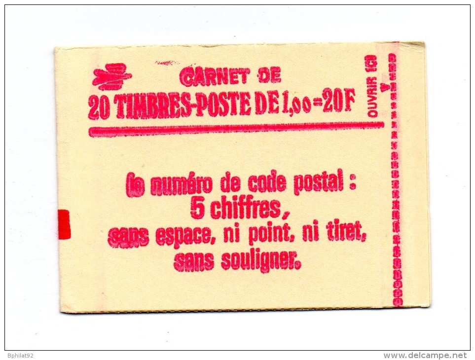 !!! 1F SABINE DE GANDON GOMME BRILLANTE CARNET 1972 - C3 NEUF ** - Autres & Non Classés