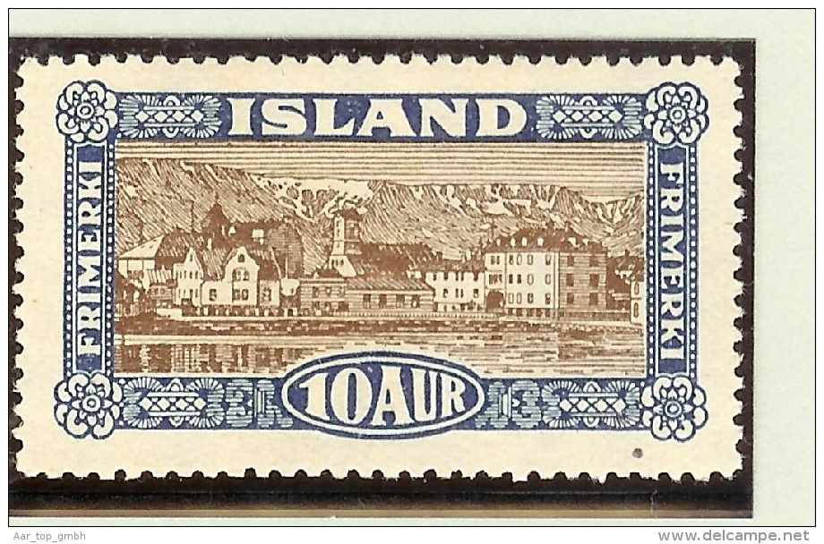 Island 1925 Mi# 115 ** Postfrisch Reykjavik - Neufs