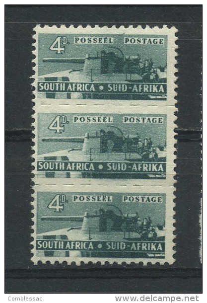 SOUTH  AFRICA    1942    WAR  EFFORT     4d  Slate  Green      MH - Neufs