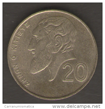 CIPRO 20 CENTS 2001 - Cyprus