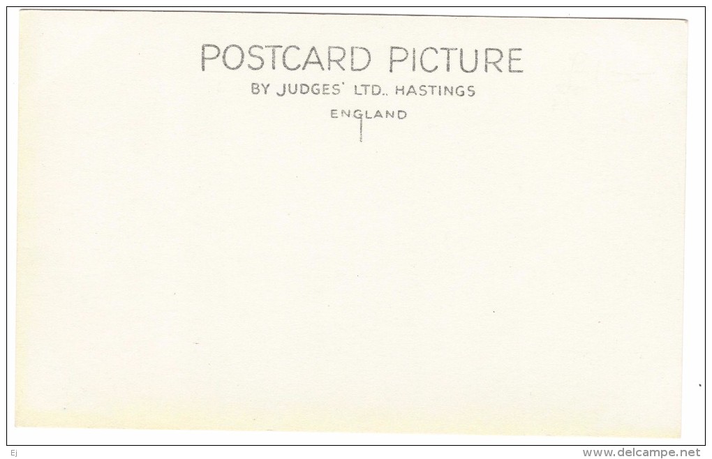 Mermaid Passage, Rye Black & White Postcard By Judges Unused - Rye