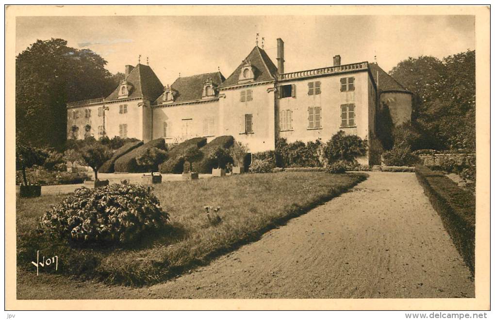 PRISSE . FACADE DU CHATEAU DE MONTCEAU . - Autres & Non Classés