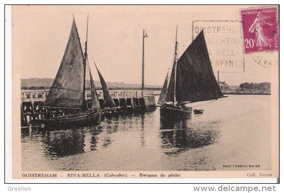 OUISTREHAM RIVA BELLA (CALVADOS) BARQUES DE PECHE - Ouistreham