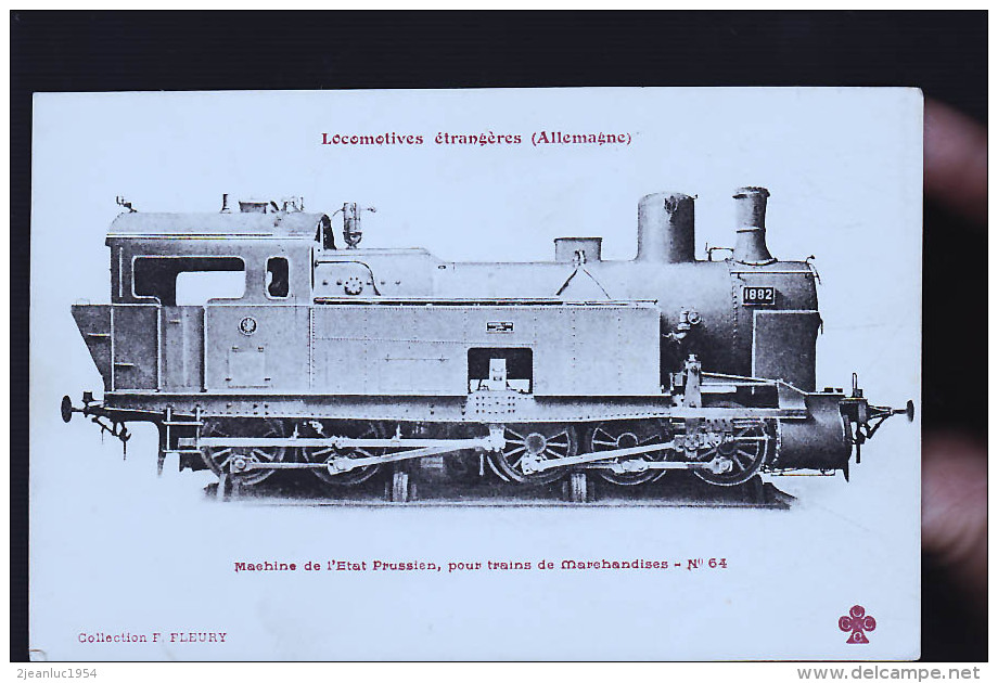 LOCOMOTIVE PRUSSE - Eisenbahnen