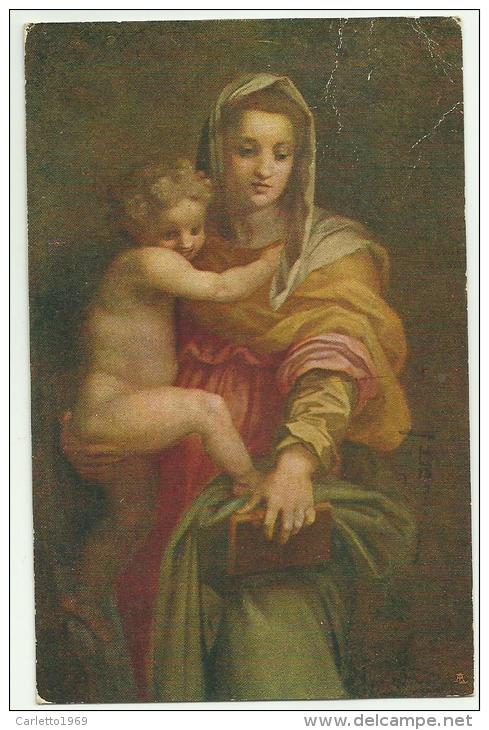 MADONNA DELLE ARPIE DI ANDREA DEL SARTO VIAGGIATA - Virgen Maria Y Las Madonnas