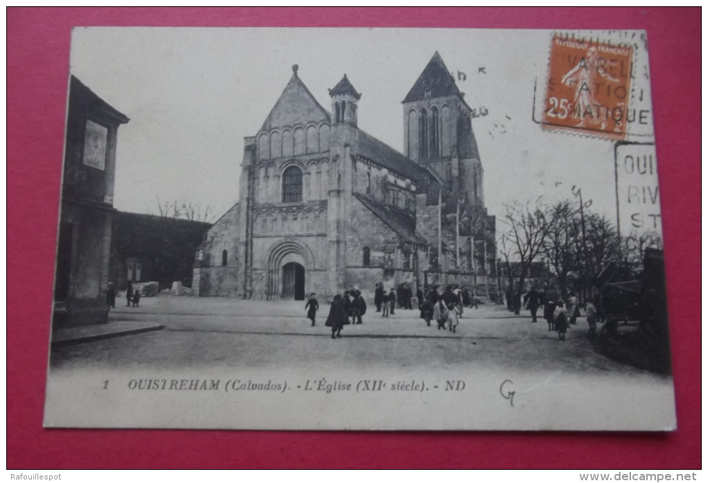 Cp  Ouistreham  L'eglise - Ouistreham