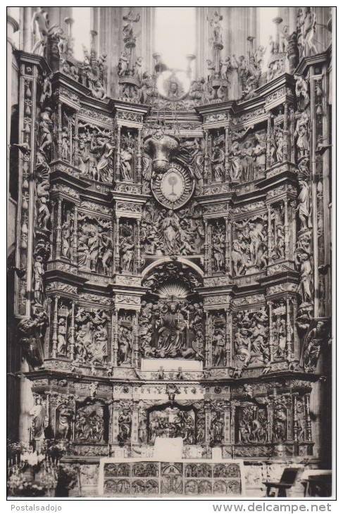 (ACA6) SANTO DOMINGO DE LA CALZADA. CATEDRAL. ALTAR MAYOR - La Rioja (Logrono)