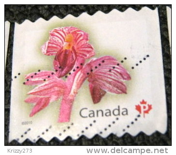 Canada 2010 Orchid P - Used - Gebruikt