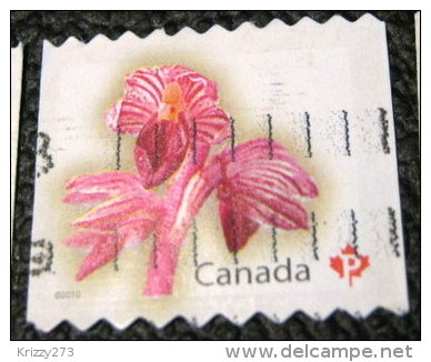 Canada 2010 Orchid P - Used - Gebruikt