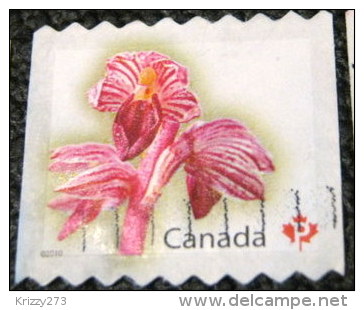 Canada 2010 Orchid P - Used - Gebruikt