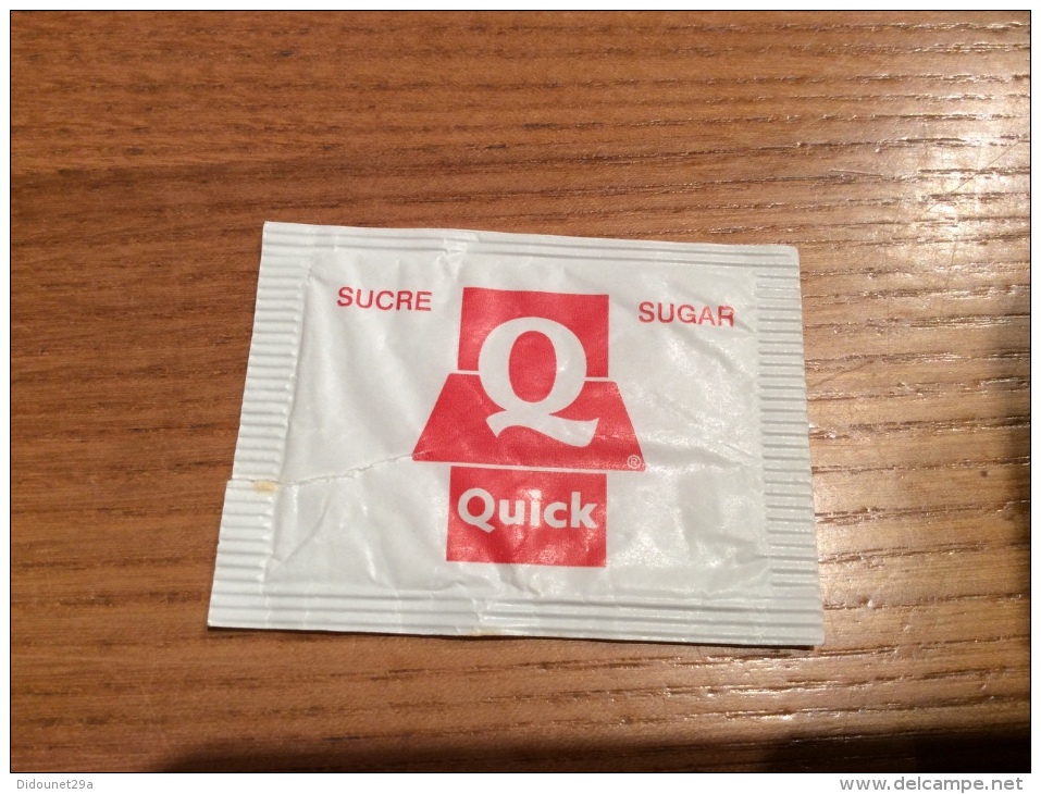 Sachet De Sucre "Quick" Daddy EUROSUCRE Vide - Sucres