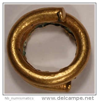 Pre-Colombian Taironal Gold Nose Ring - Archéologie