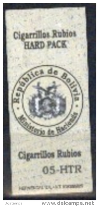 Bolivia 2005 Used. Impuesto A Cigarrillos Rubios. HARD PACK . See Desc. - Bolivie
