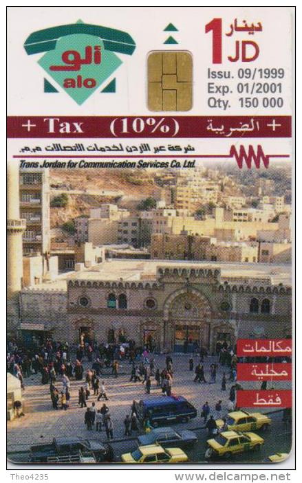 JORDAN PHONECARD AMMAN FOLKLORE A 62-150000pcs-9/99-USED(2) - Giordania