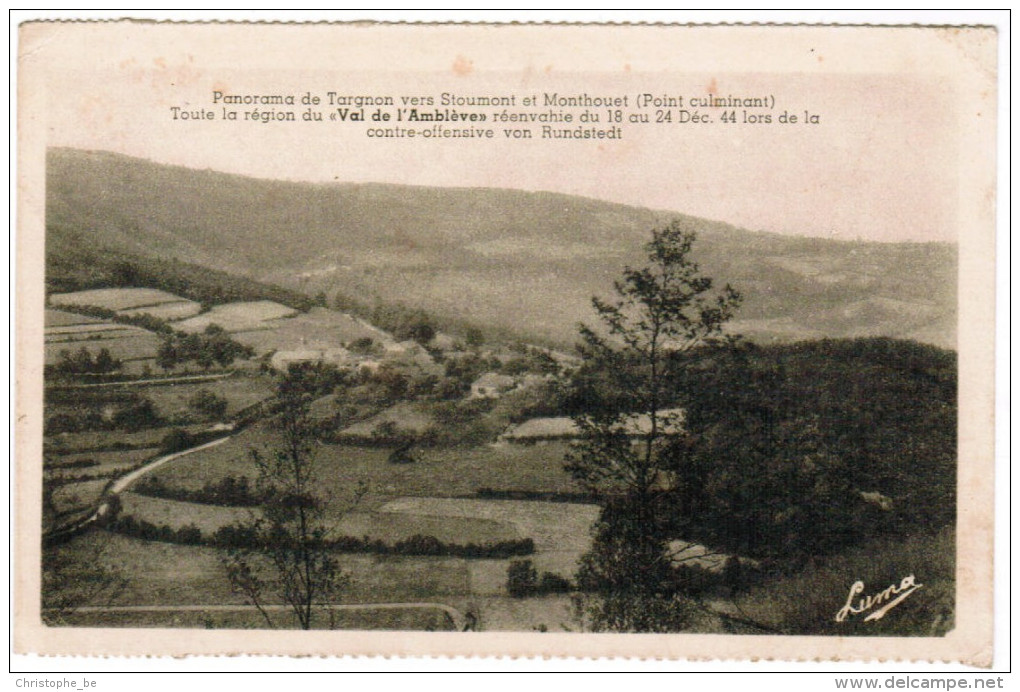 Panorama De Targnon, Vers Stoumont Et Monthouet (pk20813) - Stoumont