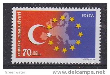 Turkey 2005 Negotiations EU 1v  ** Mnh (22366) - Ongebruikt