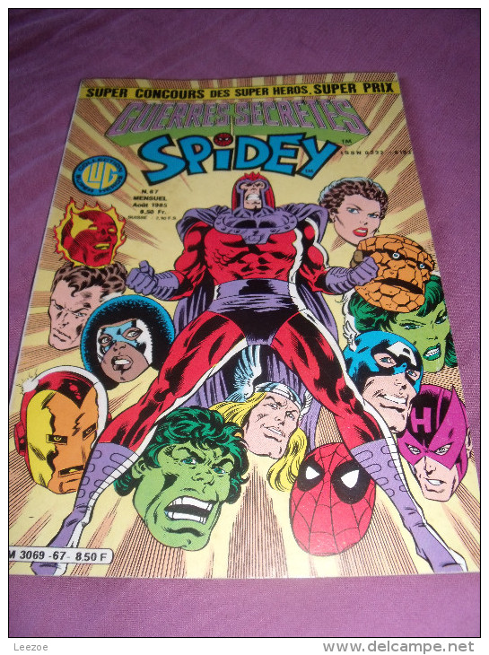 Spidey : N° 67, Les Mutants X-Men : Cité Des Mutants - Spidey