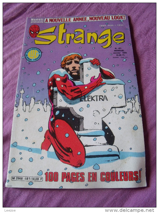 Strange : N° 181, Iron Man : Un Trésor ... Rouge Et Or - Strange