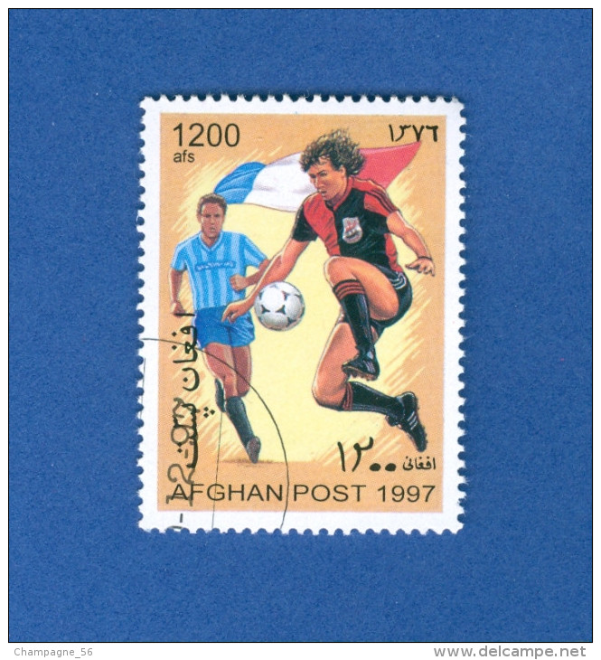 1997 FOOTBALL 1200 AFS   AFGHAN POST PERSAN   OBLITÉRÉ - Coupe D'Asie Des Nations (AFC)