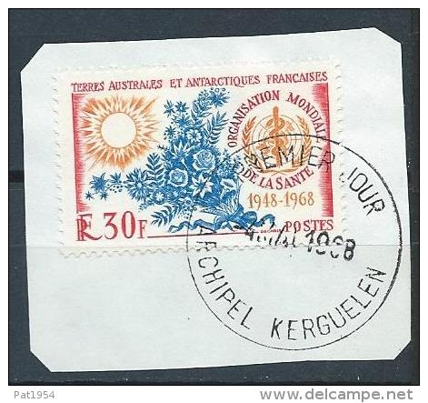 TAAF Oblitéré N° 26 De 1968 OMS - Used Stamps