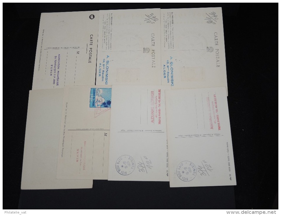 FRANCE - Lot De 100 Lettres TUNISIE Essentiellement Avant Indépendance - Belle Qualité - Lot 6939 - Autres & Non Classés