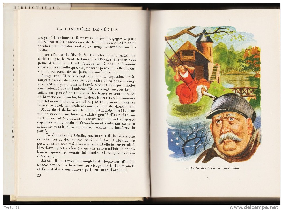 Elsie - La Chaumière De Cécilia - Bibliothèque Rouge Et Or  - (1958) - Bibliotheque Rouge Et Or