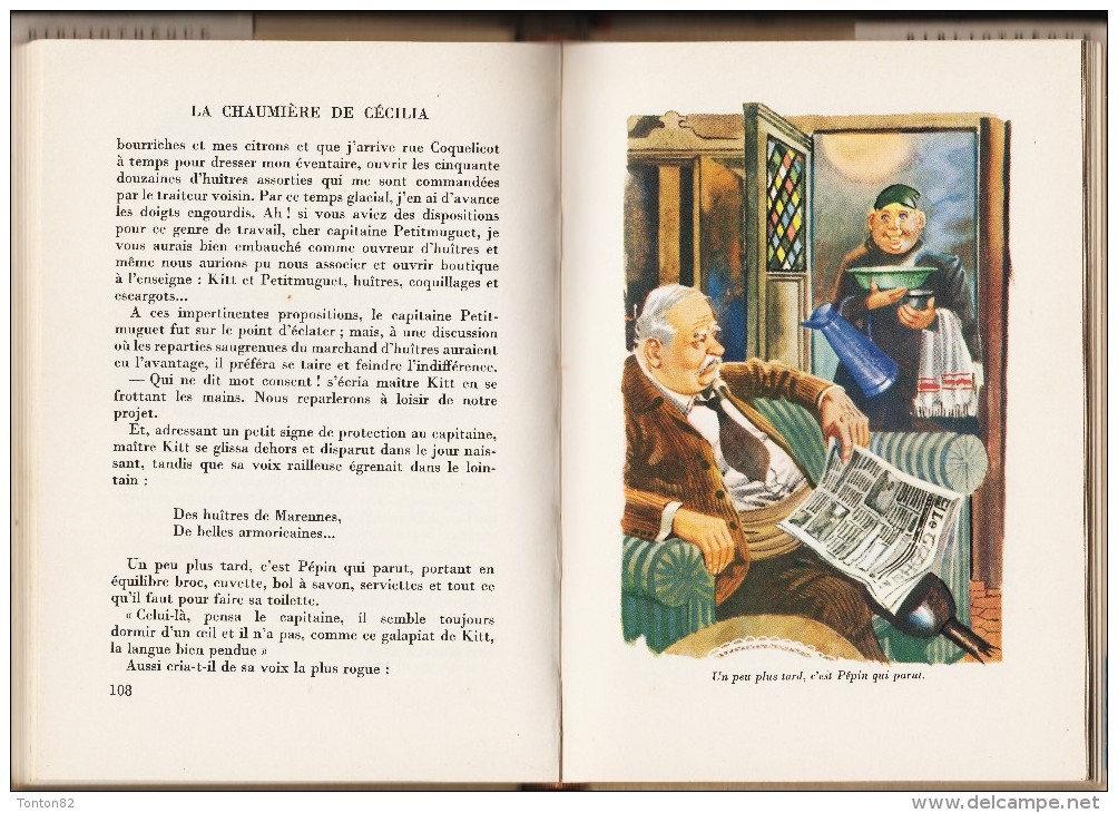 Elsie - La Chaumière De Cécilia - Bibliothèque Rouge Et Or  - (1958) - Bibliothèque Rouge Et Or