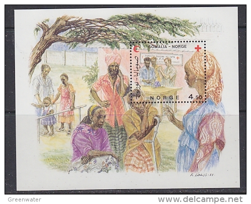 Norway 1987 Somalia M/s ** Mnh (22377) - Blokken & Velletjes