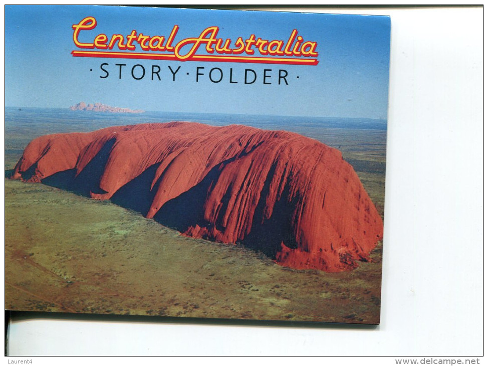 (Folder 46) Australia - NT - Central Australia - Uluru - Ayers Rock And The Olgas (oder Booklet) - The Red Centre