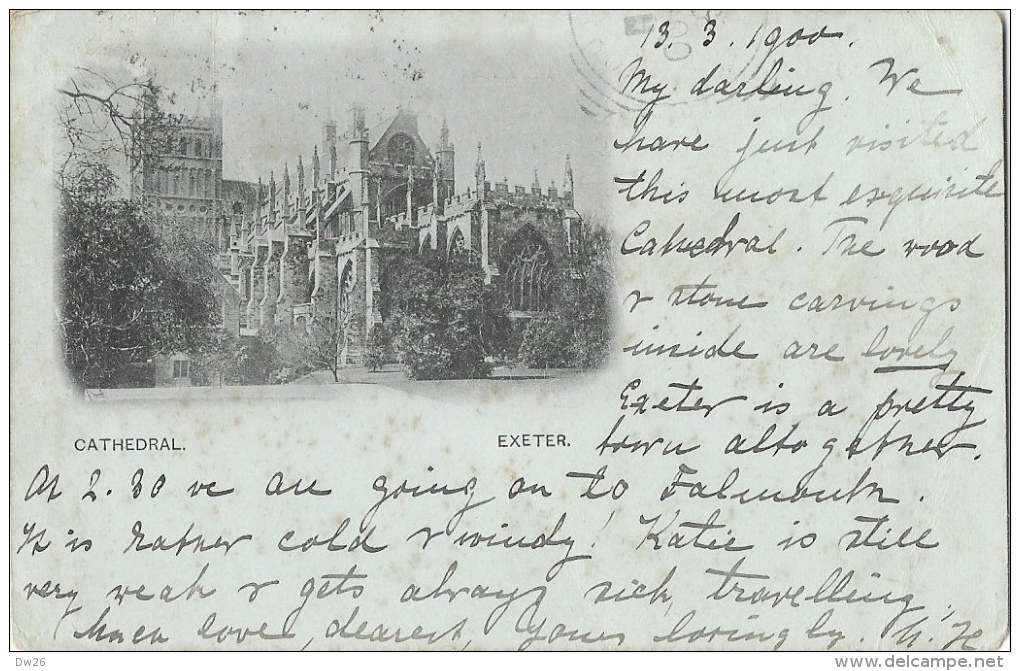 Exeter - Cathedral 1900 - Exeter