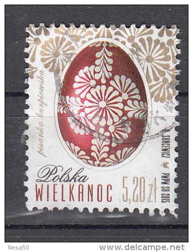 Polen 2015 Mi Nr 4755 Paasei, Easter Egg - Gebraucht