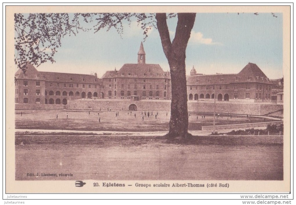 19 EGLETONS ECOLE GROUPE SCOLAIRE ALBERT THOMAS CPA BON ÉTAT - Autres & Non Classés