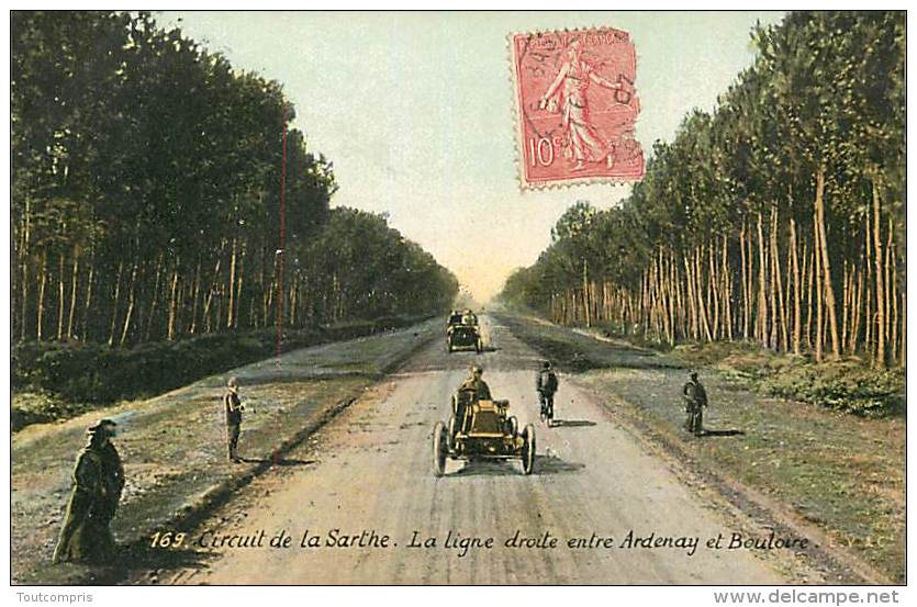 TC-Z-15 - 1898 :  CIRCUIT DE LA SARTHE  AUTOMOBILE ARDENAY BOULOIRE - Other & Unclassified