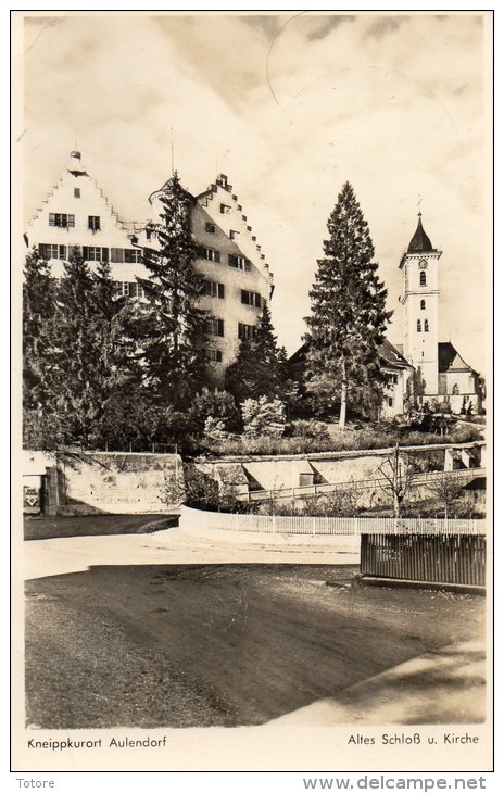 KNEIPPKURORT AULENDORF       Altes Schlob U. Kirche - Ravensburg