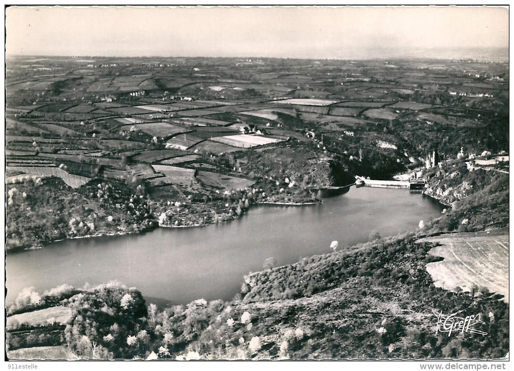 03 Environs De MONTLUCON -   Barrage De Rochebut  Vue Aérienne - Montlucon