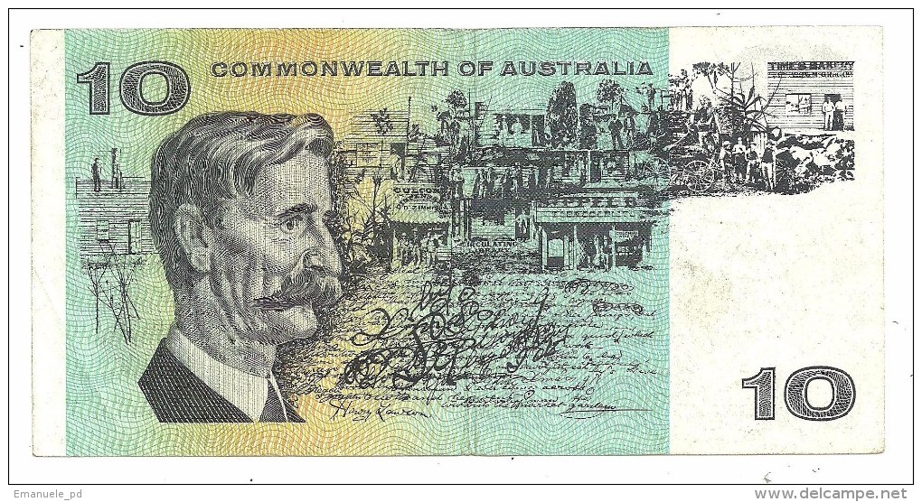 Commonwealth Of Australia 10 Dollars 1966 - 1966-72 Reserve Bank Of Australia