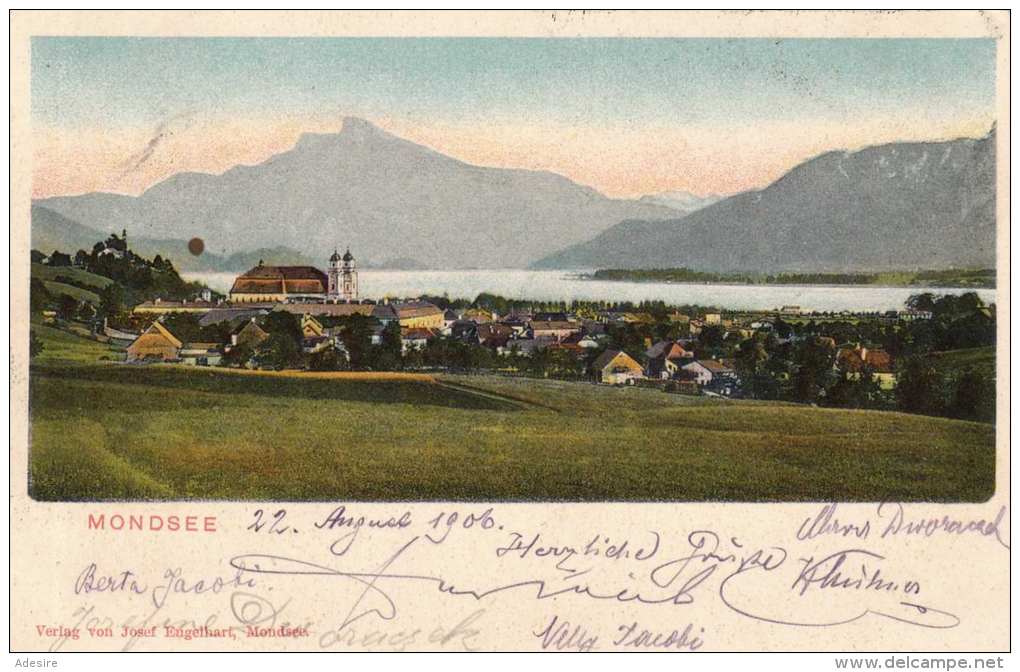 MONDSEE - 1906 Gel., - Mondsee