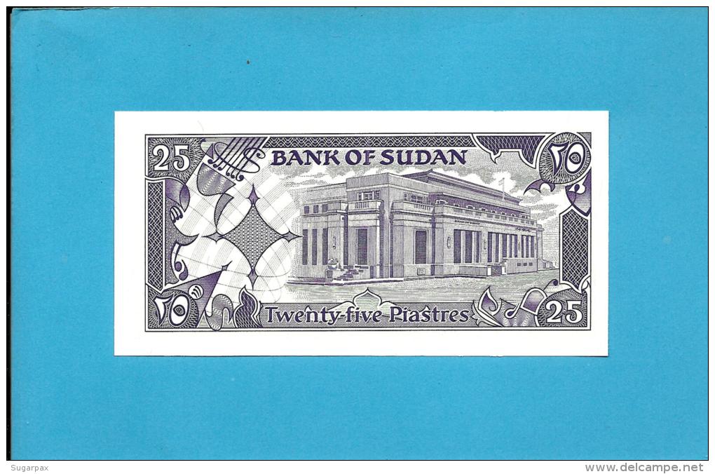 SUDAN - 25 PIASTRES - 1987 - P 37 - UNC. - 2 Scans - Sudan