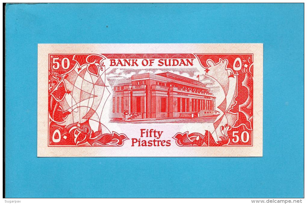 SUDAN - 50 PIASTRES - 1987 - P 38 - UNC. - 2 Scans - Soudan